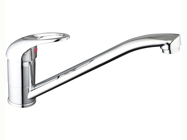 Komplettspüle mit Unterschrank 2-türig 100cm weiß