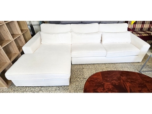 Couch 2/1 grau-meliert (gebraucht)