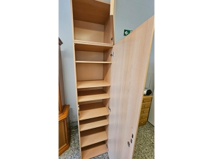 Schwebetürenschrank 2-türig zwetschke (gebraucht)