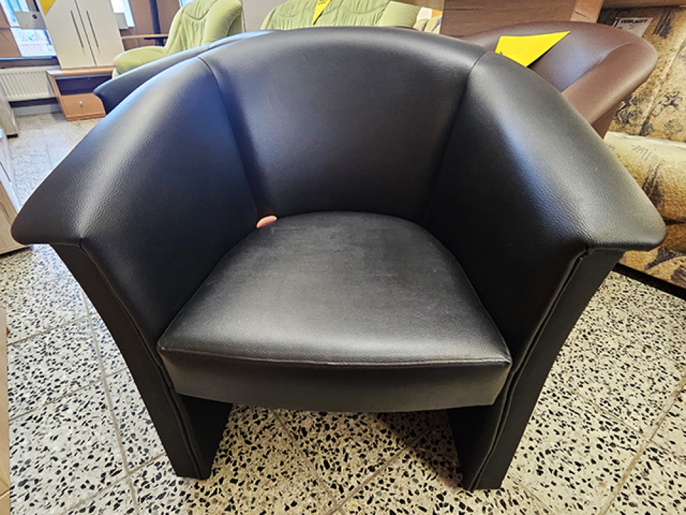 Moderne Couch 2/1 rot (gebraucht)