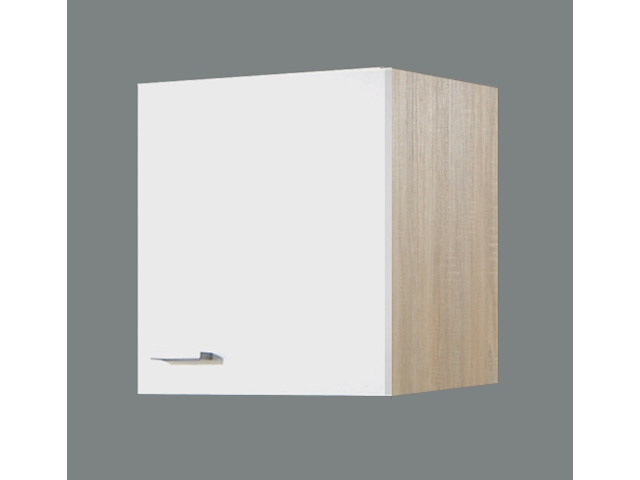 Küchenhängeschrank "Sonea 103-50" 50cm sonoma-eiche / matt-weiss