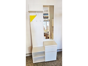 Garderobenschrank 2-türig mit Schubkasten (gebraucht)