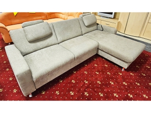 Ledercouch 2/2 beige (gebraucht)