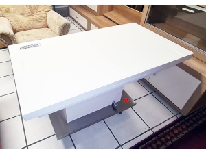Couchtisch kernbuche mit Hubfunktion höhenverstellbar und ausziehbar (gebraucht)