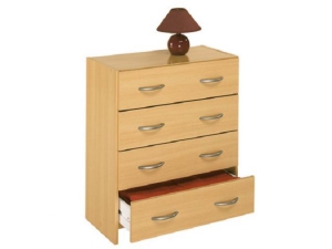 Kommode Iris mit 4 Schubkästen buche