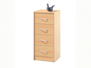 Kommode Optimus 10 buche mit 4 Schubkästen