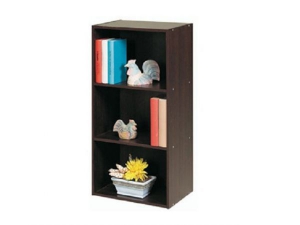 Bücherregal Polykub 5607 mit 2 Böden choco