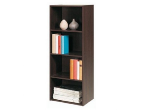 Bücherregal Polykub 5608 mit 3 Böden choco