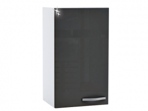 Küchenhängeschrank Spicy 391804 40cm hochglanz-grau/weiss
