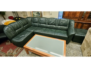 Moderne Eckcouch grau (gebraucht)