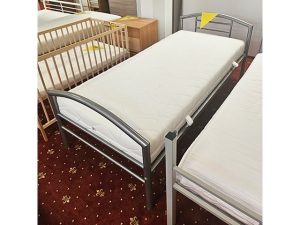 Liege mit Matratze und Bettkasten beige (gebraucht)