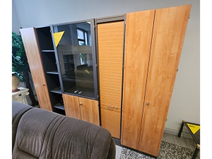 Designer-Schreibtisch grün/schwarz (gebraucht)