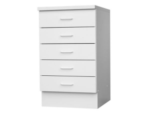 Küchenunterschrank Top 108-50 50cm weiss mit Schubkästen