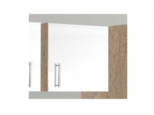 Küchenhängeschrank Santorin 103-50 50cm sonoma-eiche / hochglanz-weiss