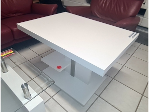 Couchtisch kirschbaum höhenverstellbar und ausziehbar (gebraucht)