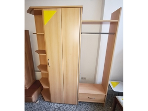Schuhschrank mit drei Klappen buche (gebraucht)