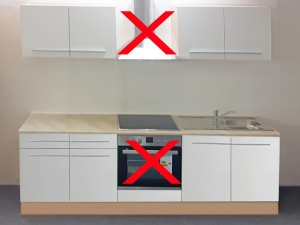 Küchenblock Welcome X ohne Geräte sonoma-eiche /weiss (NEU)