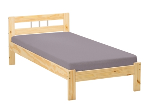 Einzelbett Jana kiefer 90 x 200 cm inkl. Matratze und Rollrost
