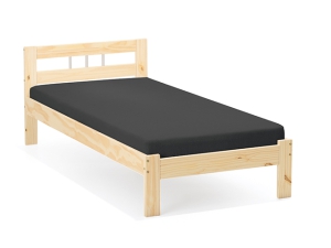 Einzelbett Jana kiefer 90 x 200 cm inkl. Matratze und Rollrost